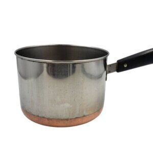 Revere Ware Copper Clad Stainless Steel Pot 2QT Cooking Pan